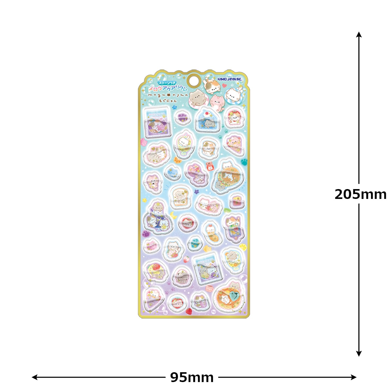 N様　オーダー専用ページ Amazon | カミオジャパン ステッカー メロウアクアリウム もぐにゃん