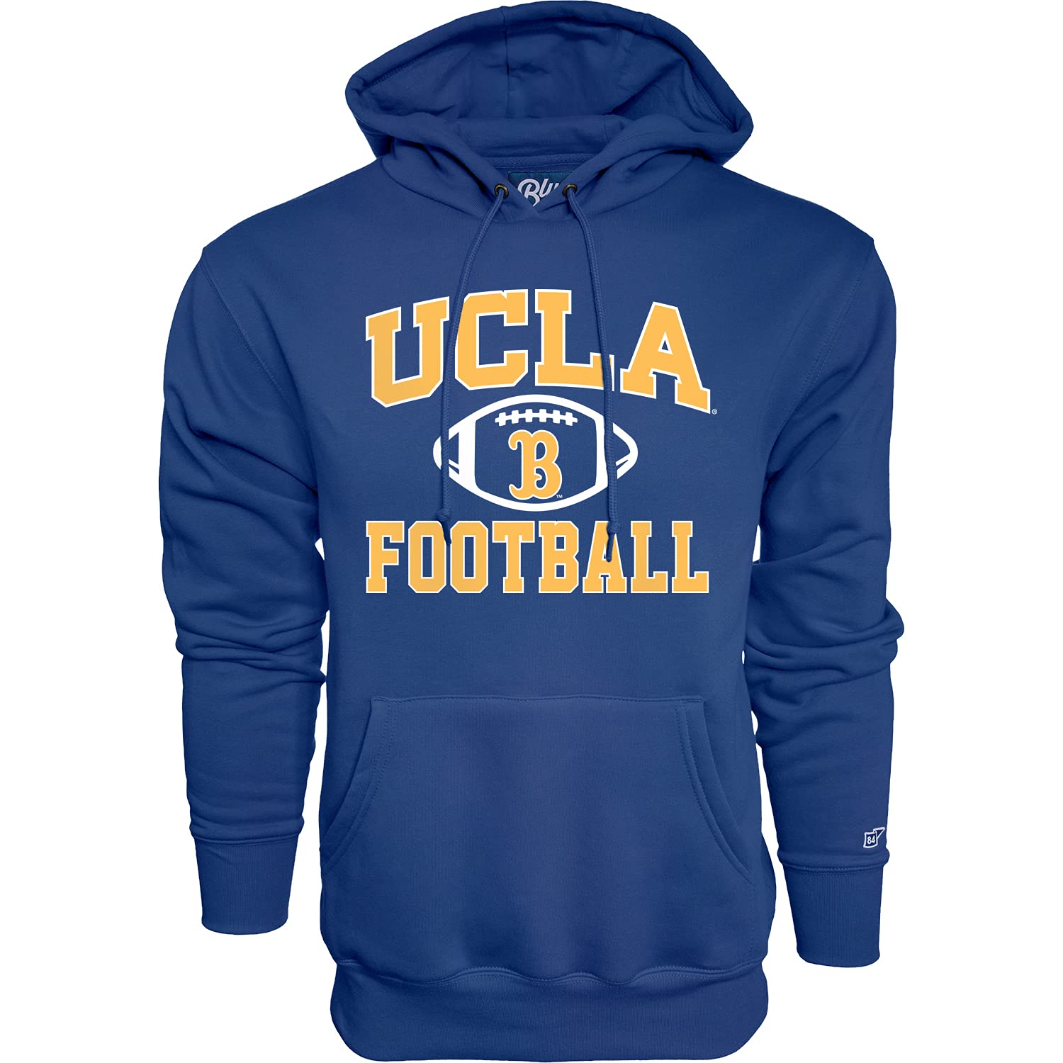 Blue 84 Men's Ucla Bruins Royal Standard Hoodie Team Color Football, Large