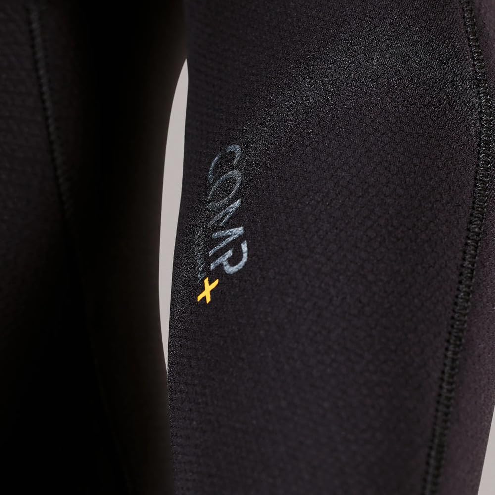 XCEL 2025 Hombres Comp + 4/3mm Chest Zip Neopreno MN43CPC4 - Black