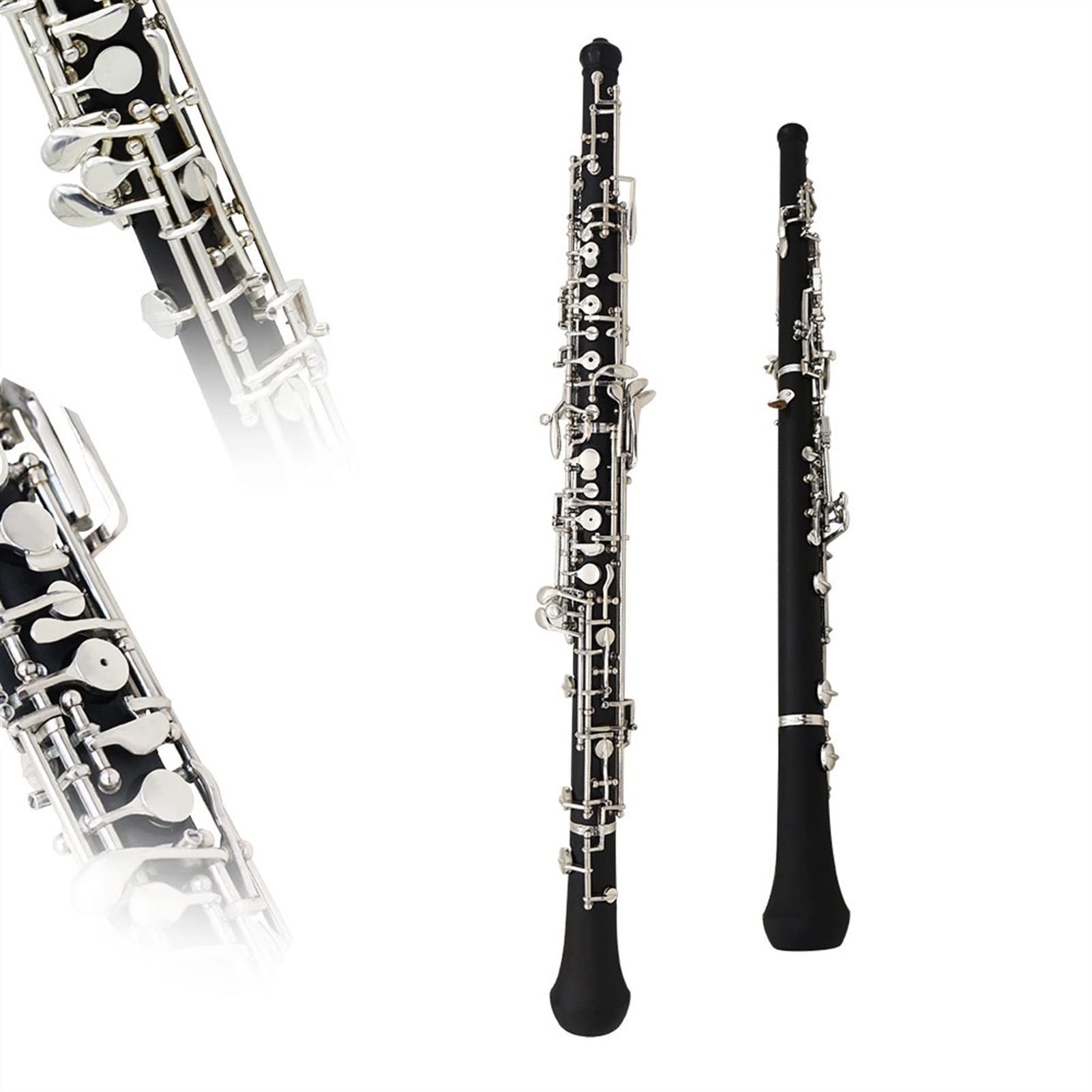 Strumento Oboe Professionale C Bakelite Automatico Automatico 22-Key Nero Tube Oboe Principiante di Oboe