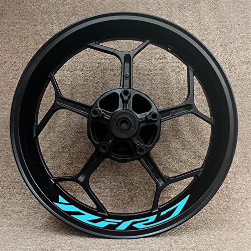 HIMNIL Für Yamaha YZF R7 YZFR7 Motorrad Rad Aufkleber Reifen reflektierende Streifen Aufkleber Felgen Aufkleber Felgenaufkleber (Color : 4)