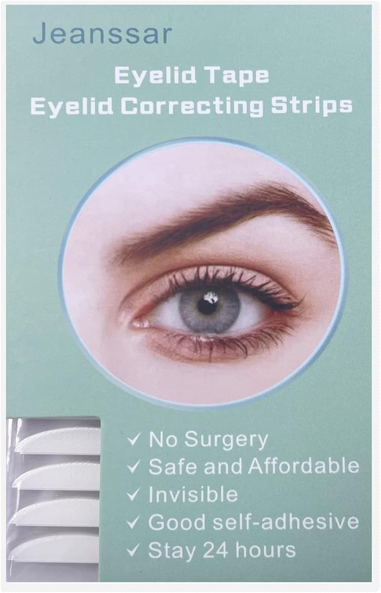 Eyelid Tape,5MM Instant Enhancing Adhesive with Seamless Blend,Self-Adhesive Eye Tapes Fiber for Droopy Hooded Mono-eyelids,280Pcs Waterproof & Breathable