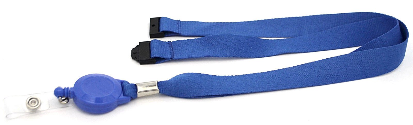 Schmalz 50 Pezzo Cinturino Portachiavi con Porta Cartellino incl. Portabadge Ritratto Porta-Sci Pass Cordino Portachiavi 20 mm Ampiezza,Nacken-Sicherheitsclip,Chiusura