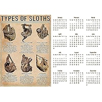 Amazon.com: Vintage Animal Knowledge Yearly Wall Calendar, 1