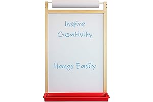 Flipside Products Magnetic Dry Erase Wall Easel for Kids