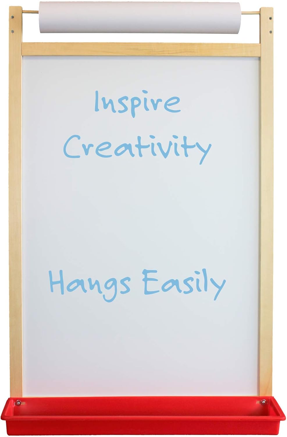 Magnetic Dry Erase Wall Easel w/Paper Roll