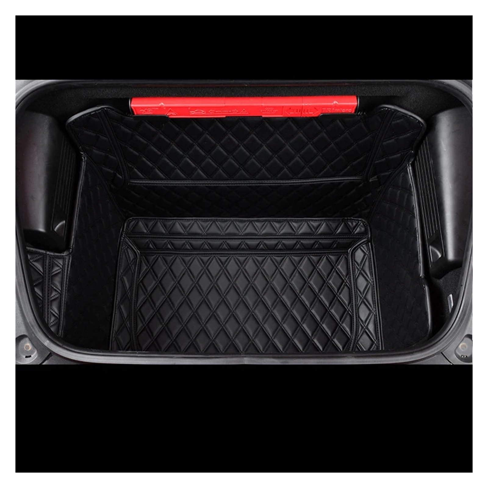 Compatible for Porsche 718 Boxster Cayman Accessories Car Front Rear Trunk Mat Anti-Dirty Protection Interior Liner Cover Pad — view 3