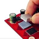 Easycargo 40pcs 15mm Thermal Pad 1mm, heatsink Thermal pad 15x15x1mm, Thermal pad for Cooling Laptop IC Chips NVMe M.2 SSD Heat Sink (40pcs 15x15x1mm) gallery image