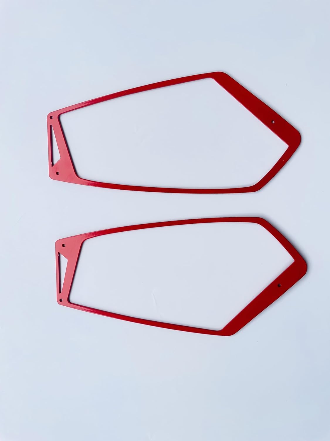 5-Color (Red, Green, Yellow, Orange) Side Mirror Bezel Trim Kit for Polaris Slingshot - Fits 2015-2023