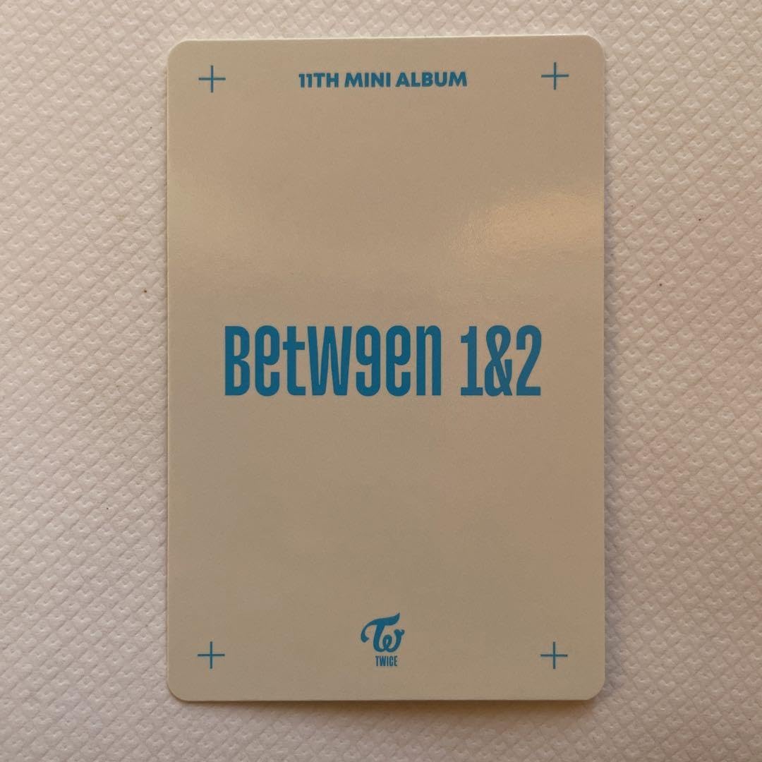 Amazon.co.jp: TWICE ジヒョ トレカ Between1&2 talk that talk : おもちゃ