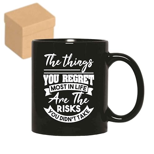 Humorous Gift Entrepreneur Gift For Risk Takers, A Thoughtful Gift For Aunts On Their Anniversary - Inspire Them To Take Risks In Life - 11oz 15oz