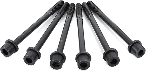 Miniatura 9 de MOCA - Juego de pernos de culata para 04-06 para Colorado y para GMC Canyon 2.8L y 02-09 para Trailblazer y para GMC Envoy 4.2L y 07-08 para Isuzu