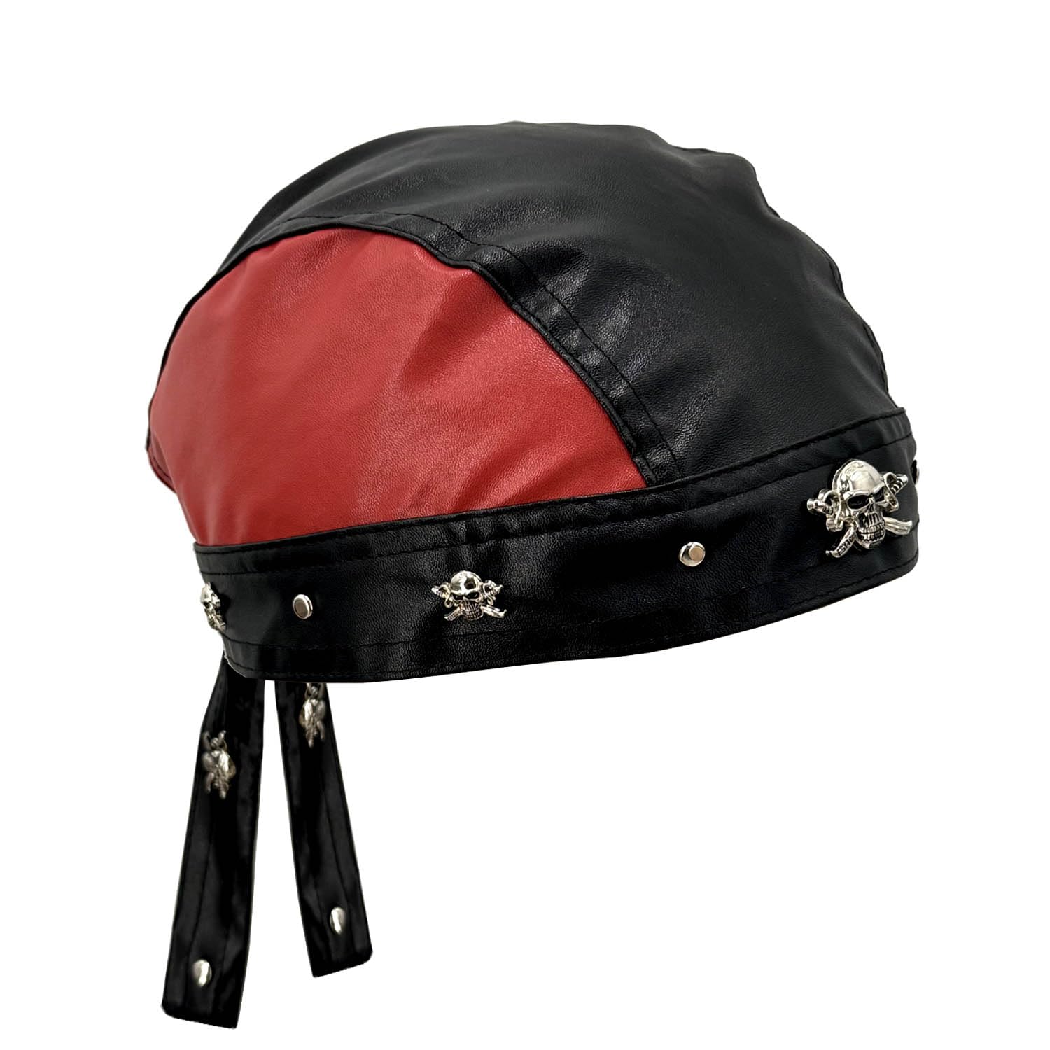paomadeng Punk Rock Skull Motorcycle Headwrap Cap Bandana Doo Do Rag Men