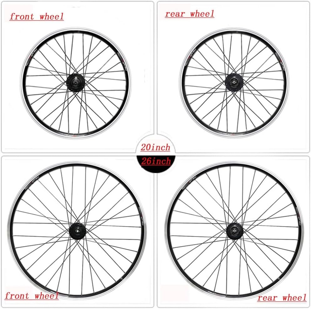 A-CLASS VEDSIX 26インチ ディスクブレーキ 前後ホイールセット A