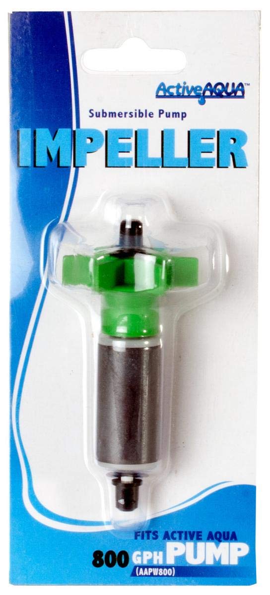 Active Aqua AAPWIMP800 800 GPH Pump Replacement Impeller, Black