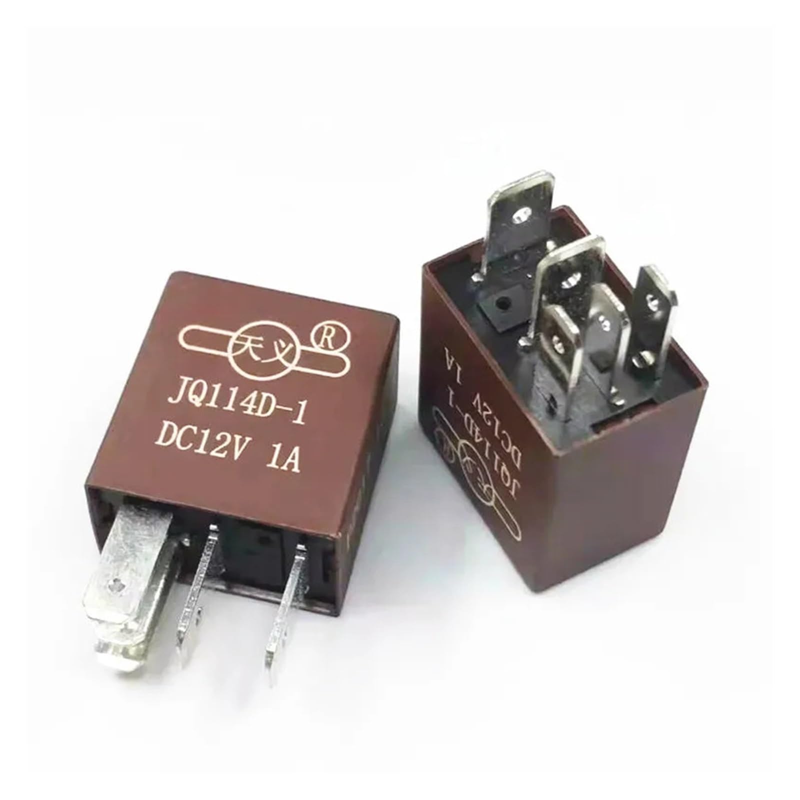 OSHZIKJII Relay JQ114D-1 JQ114D-1 12V DCV12 12DCV 1A 5PIN(5PCS)