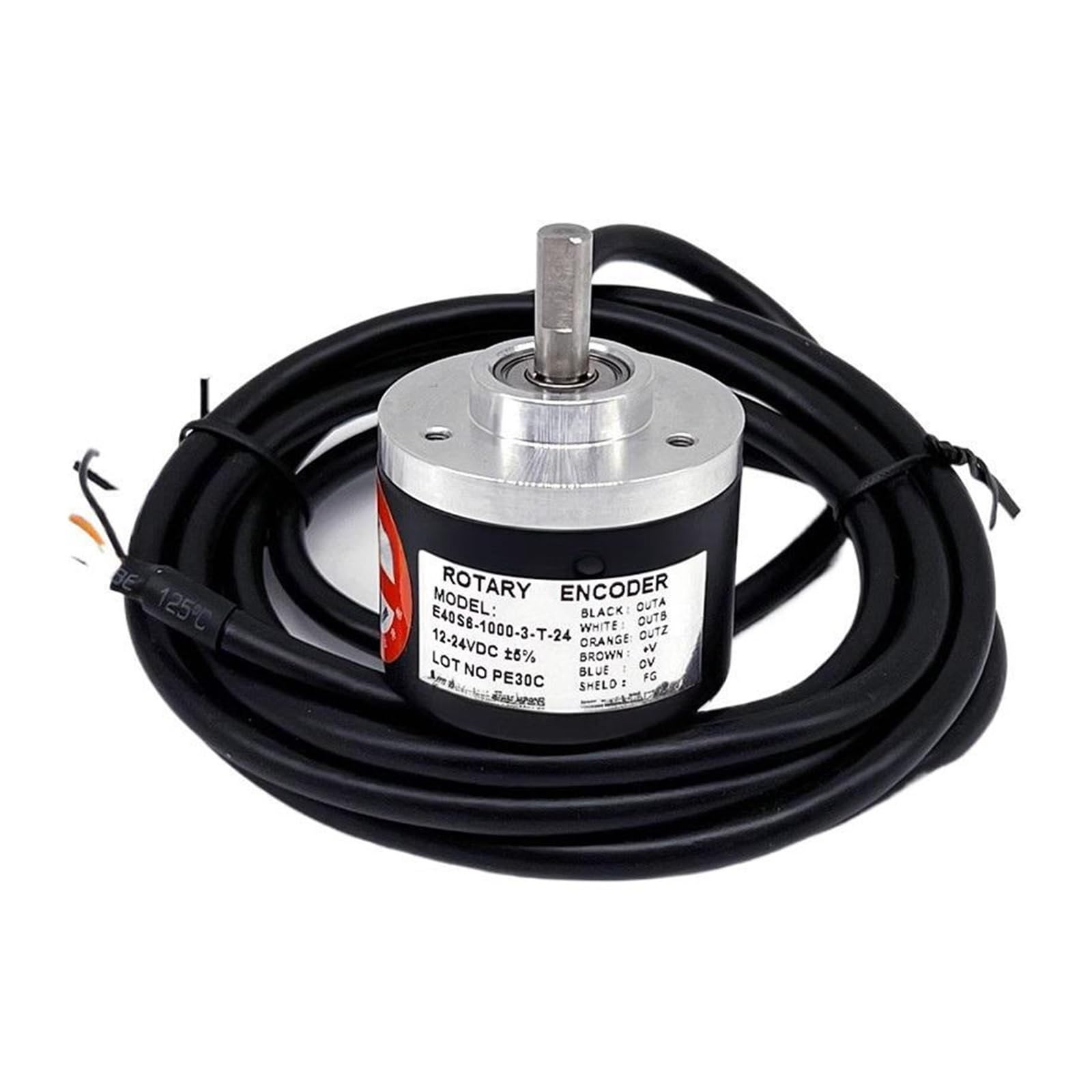 Encodeur rotatif E40S6 1000 pr impulsion 12 24VDC capteur rotatif
