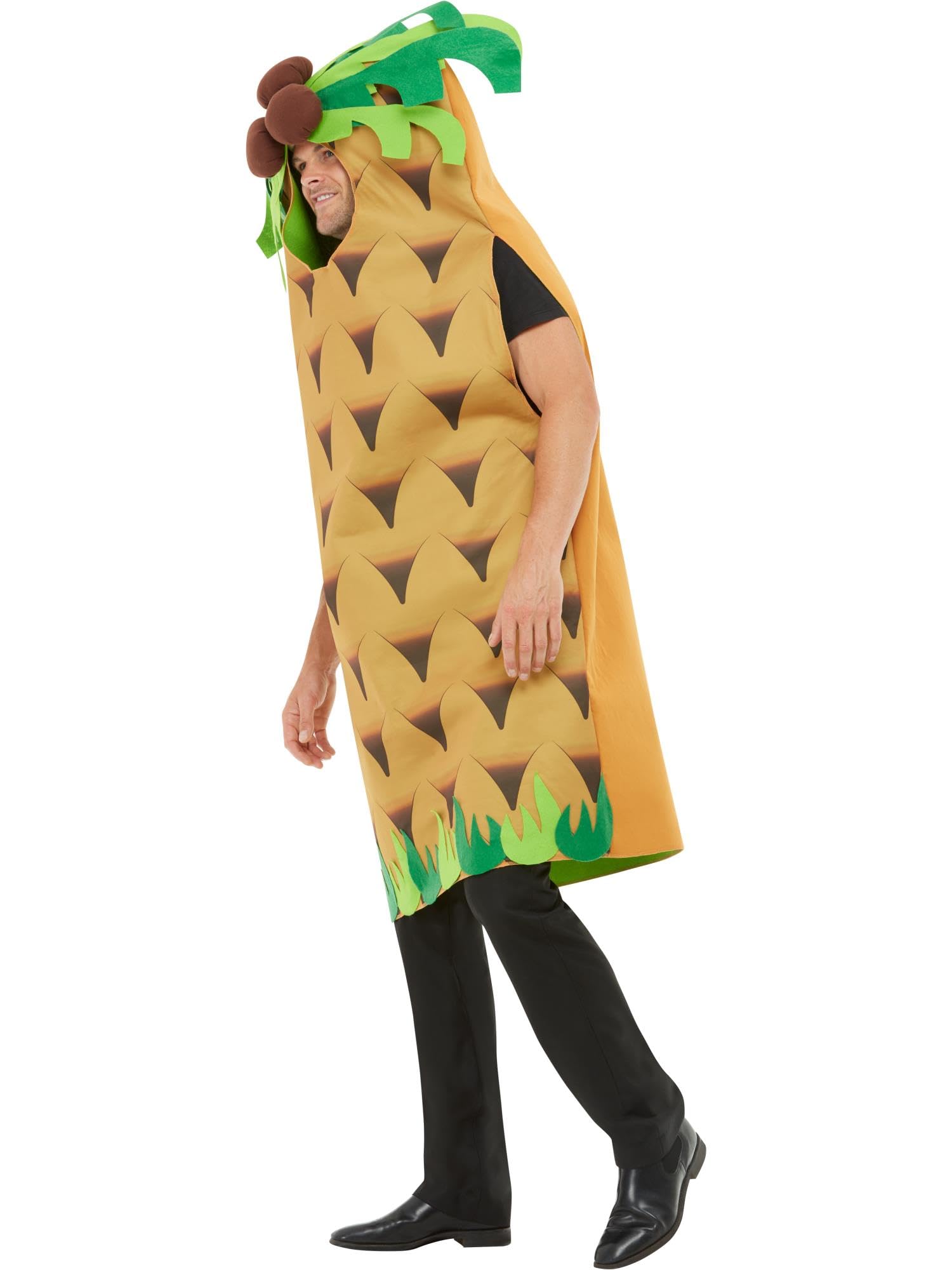 Smiffys Palmenbaum Kostüm, Grün, mit Wappenrock Halloween