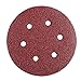 LotFancy 130PCS Sanding Discs 6 Inch 6 Hole, 40 60 80 100 120 180 240 320 400 800 1000 1500 2000 Grit Sandpaper Assortment - Orbital Sander Pad, Hook and Loop Round Sand Paper