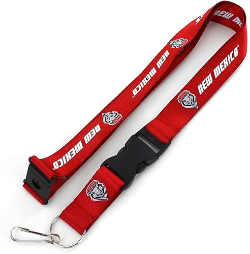 NCAA New Mexico Lobos Team Lanyard