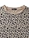 BMJL Women's Casual Cute Shirts Leopard Print Tops Basic Short Sleeve Soft Blouse(M,Leopard)