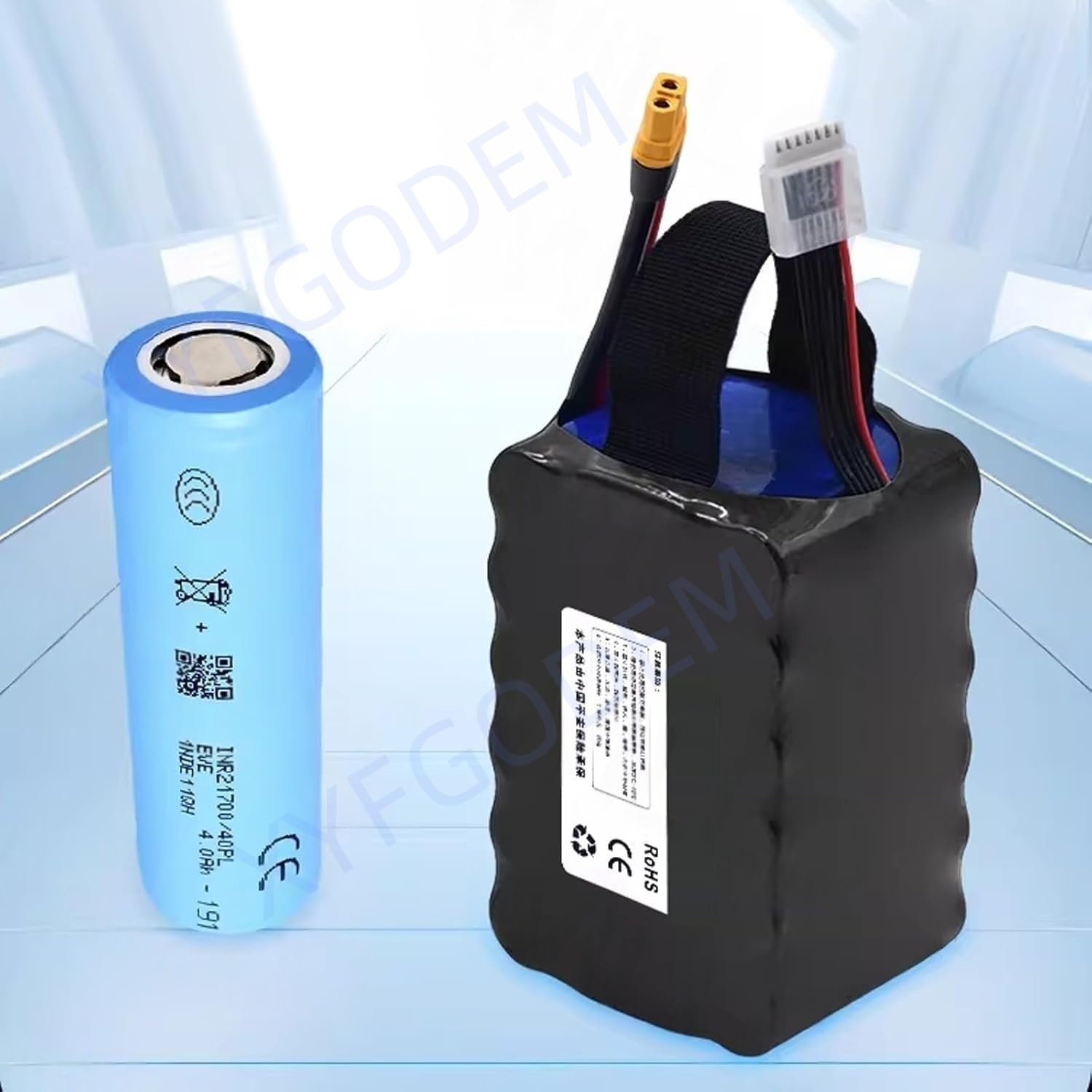Batteria al litio ricaricabile ad alta capacità 9C, 3S/4S/5S/6S, 22,2 V, 18,5, 14,8 e 11,1, per droni, kit di ricambio per modelli di aerei
