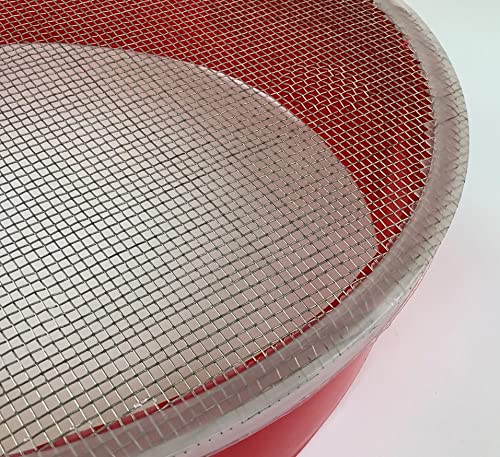 Tamis à couscous industriel Tredoni avec grille inox durable