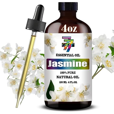 Jasmine Essential Oil (4 oz/120 ml) — Jasmine Oils for Aromatherapy, diffusers, hum...