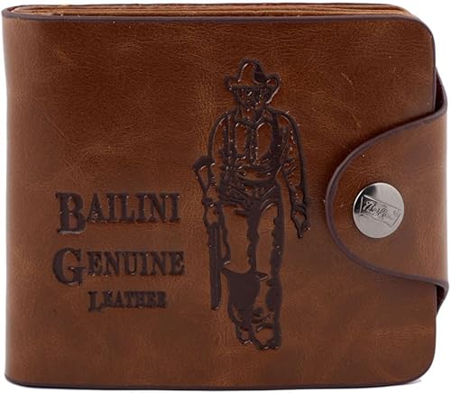 Cartera de cuero para hombre