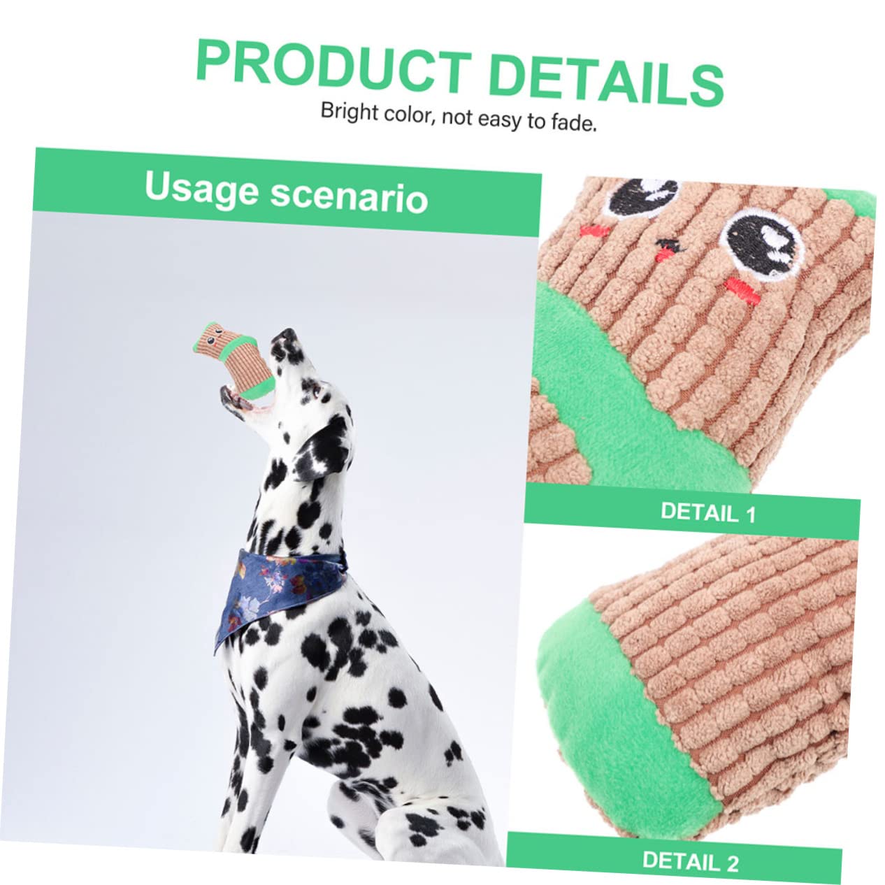 POPETPOP 6 Pares Juguete Masticadores Agresivos Calcetines para Gatos Dibujos Animados De Peluche Perro Calcetines para Mascotas Felpa