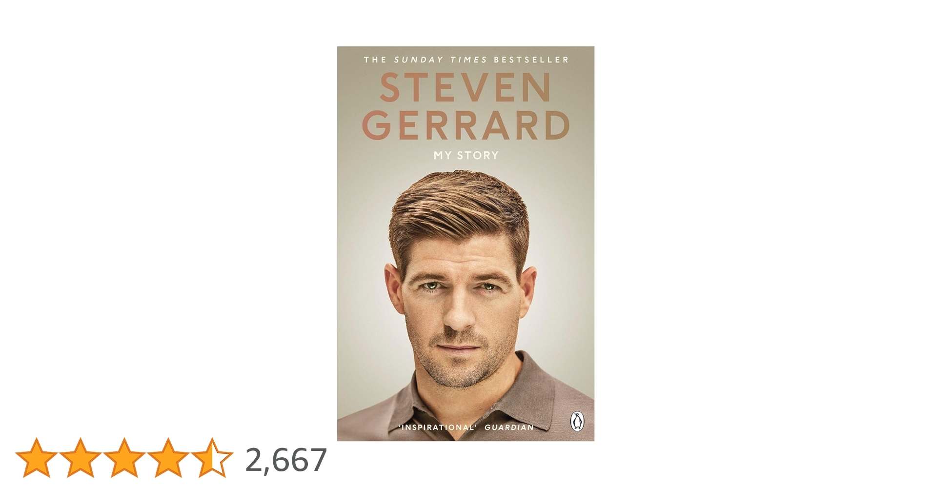 入手不可能！ジェラード自伝 GERRARD My Autobiography Amazon.com: Gerrard: My Autobiography: 9780553817331
