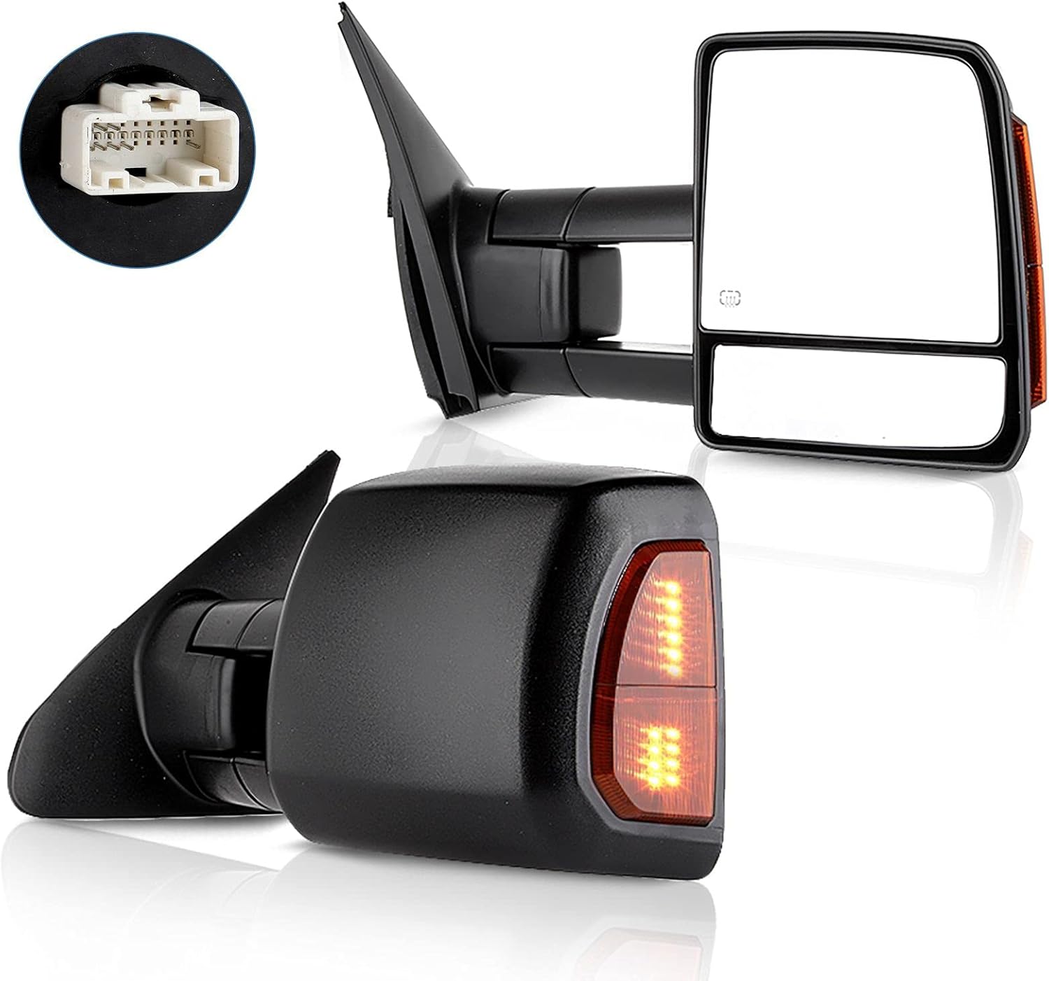 Pair Side Mirror For 2014-2020 CHEVROLET IMPALA With Power Non-Heated Left&Right - Foto 8