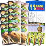 Marvel I am Groot Party Favors And Supplies ~ Bundle with 12 Groot Play Packs for Boys and Girls with Mini Coloring Book, Stickers, Loot Bags, More (Guardians of the Galaxy Art Book)