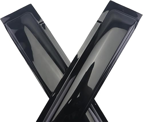 Miniatura 6 de SONTIAN Deflectores de ventana con cinta adhesiva para Chevy Traverse 2018-2023, viseras de ventana para automóviles, deflector de ventilación,