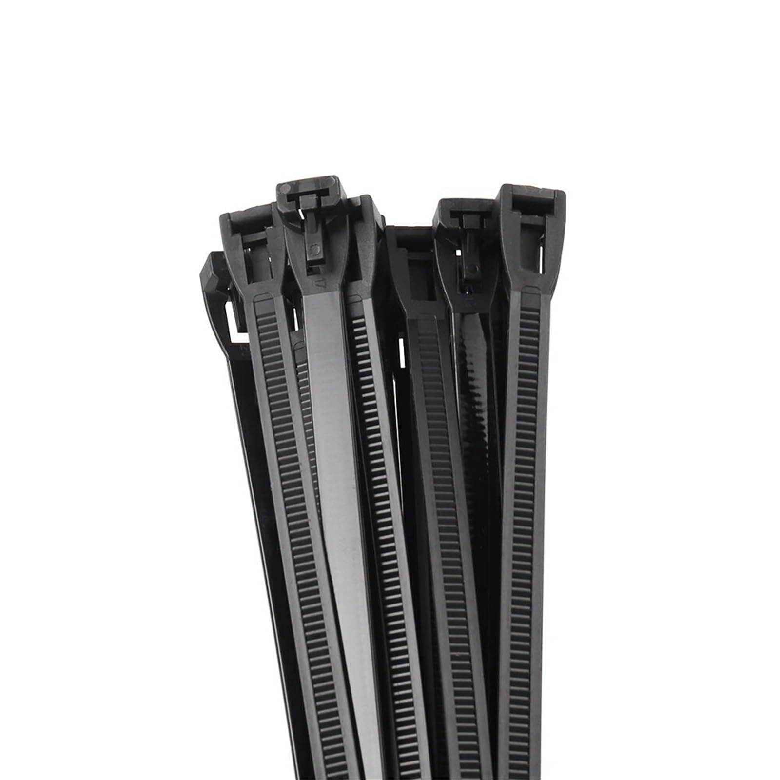 Cable Ties 100pcs 7.2 * 300mm Large Size Detachable Nylon Zip Ties