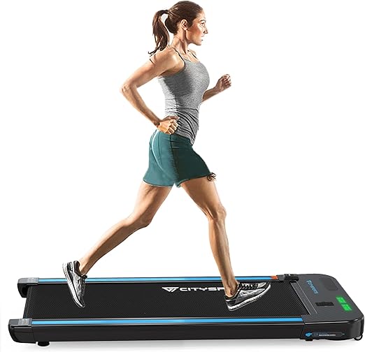 CITYSPORTS Treadmills for Home, Under Desk Treadmill Walking Pad Treadmill with Audio Speakers