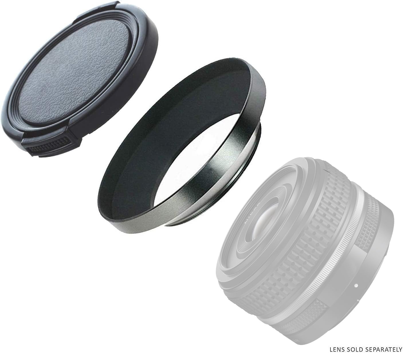 Amazon.com : Lens Hood (Wide Angle Design) Compatible with