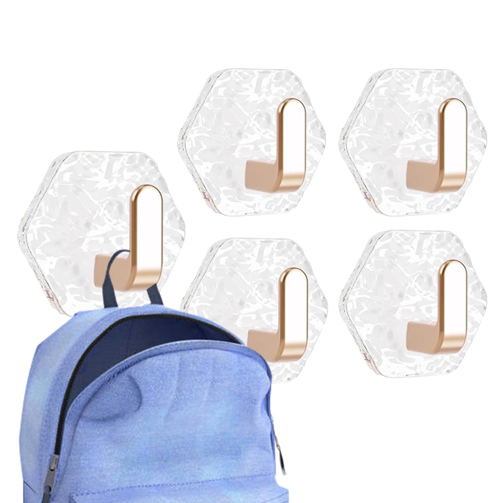 Porte-serviettes autocollants lot de 5 pour corriger le manque de rangement et suspendre le linge