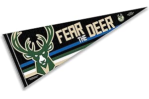 Milwaukee Bucks Fear The Deer Pennant - Nylon