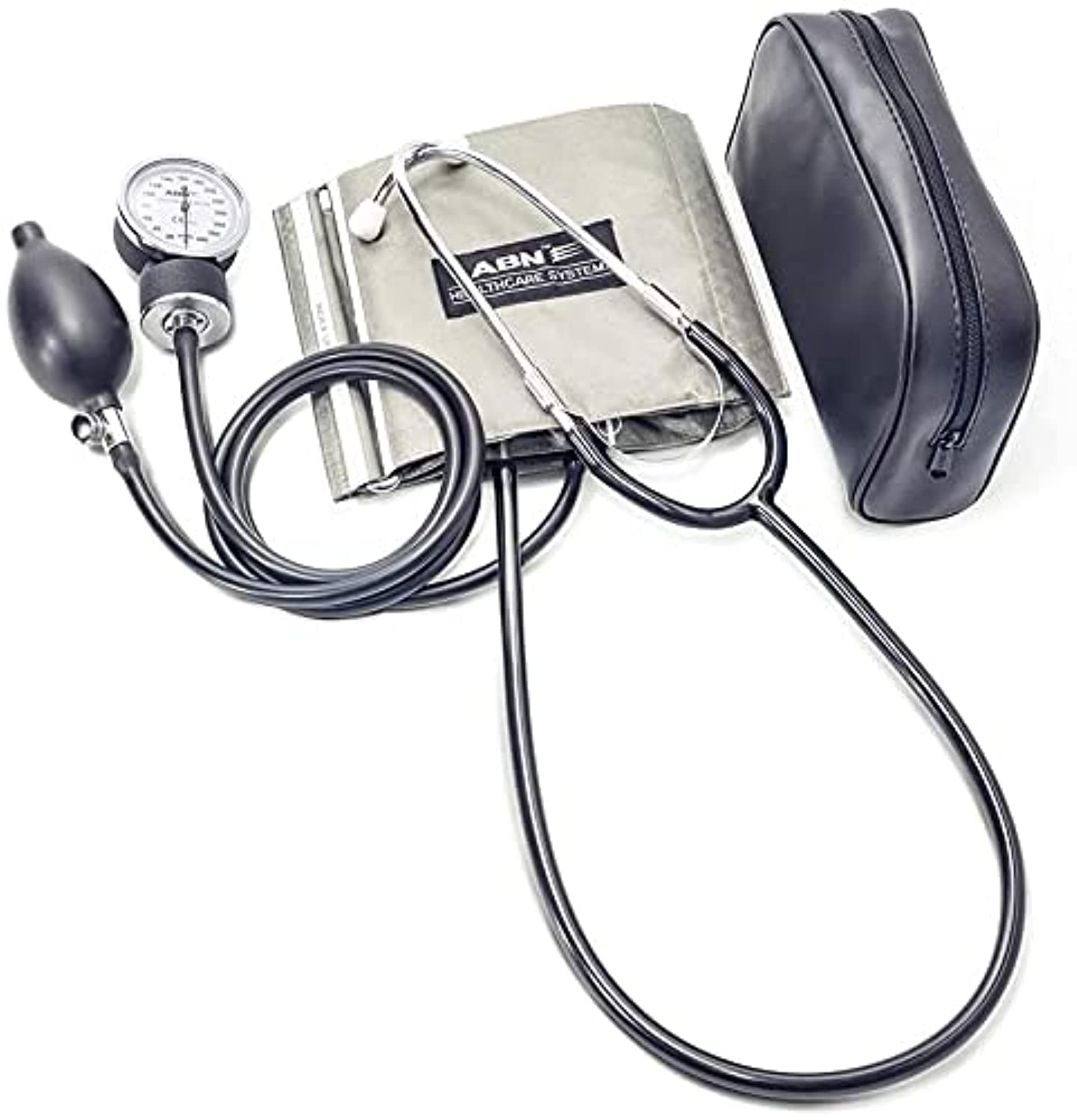 Home BP Kit Aneroid Sphygmomanometer with Free Stethoscope