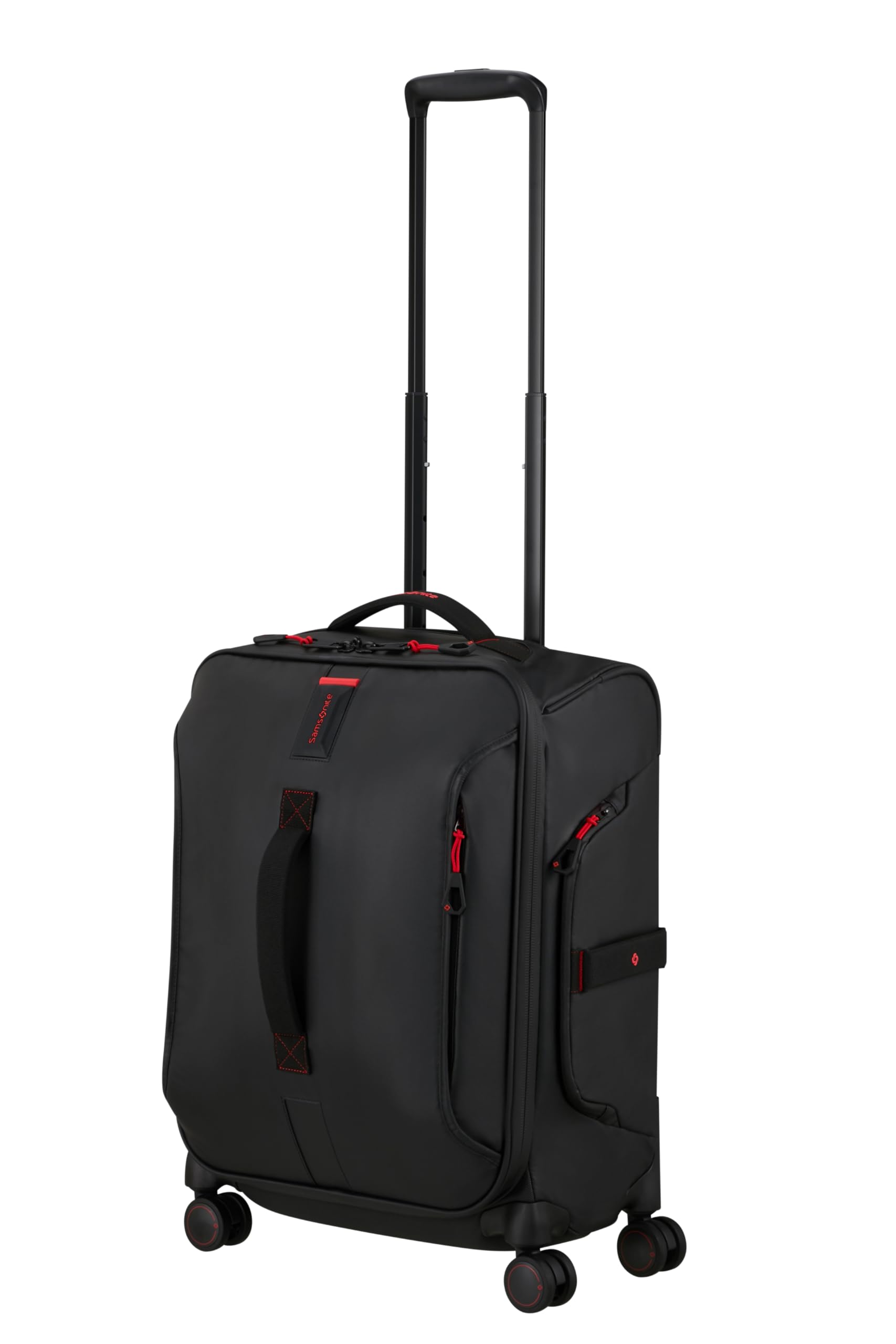 Samsonite Paradiver Light - Walizka Podreczna 55 x 40 x 23 cm, Miekka Walizka Kabinowa dla EasyJet, Wizz Air i wiekszosci linii lotniczych, 48L, Czarny (Black)