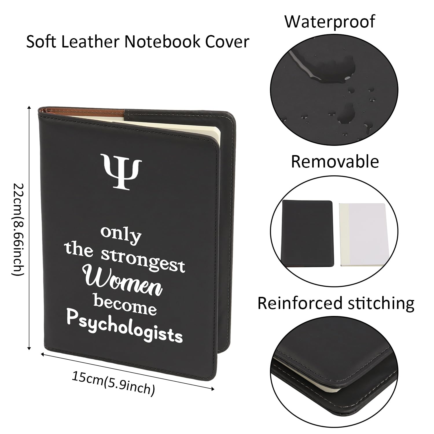 Gzrlyf only the Strongest Women Become Psychologists Notebook Future Psychologist Gifts for Women Psychology Graduation Gift (Psychologists Notebook)