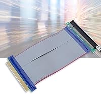Vista 2 de PCIE Cable elevador, 7,5 pulgadas/7.5 in, 16 x Cable elevador de alta velocidad, tarjeta de extensión PCI Express Port GPU
