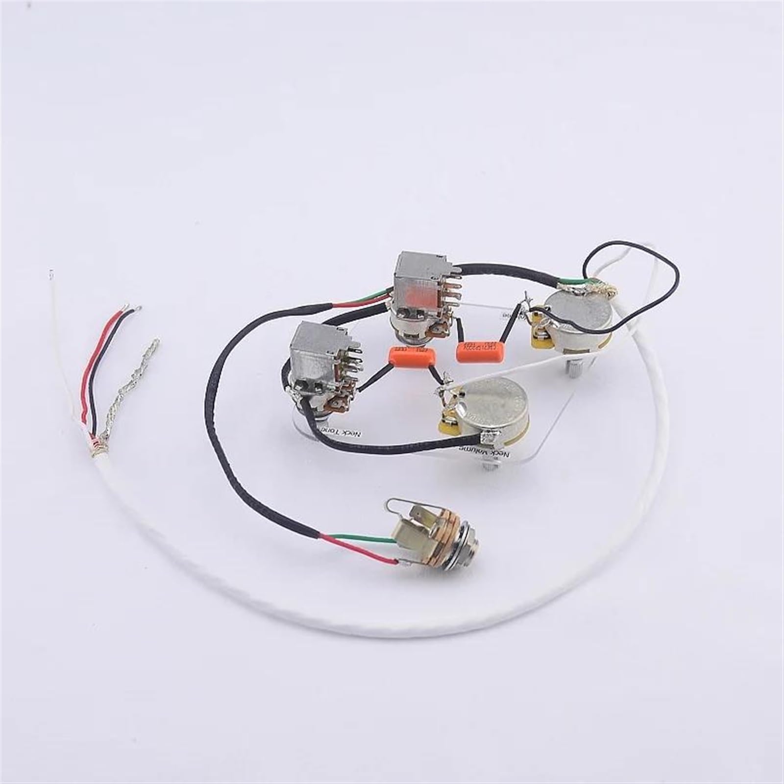 kit de câblage de guitare Harnais De Câblage Push-pull Pour Guitare Électrique Pré-câblé Chargé, Ensemble Pré-câblé