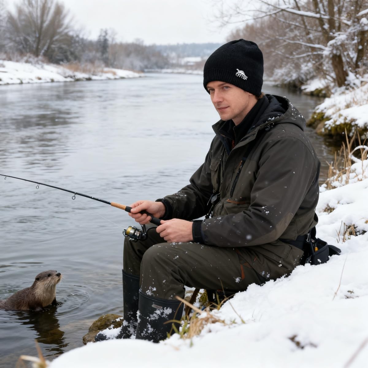 OTTER Waterproof, Windproof, Breathable - Beanie Hats Suitable for All Activities in All Weather Conditions Caps in 7 Colours - Image 2