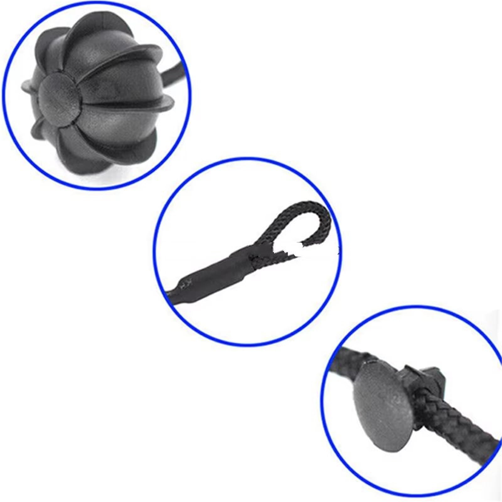 Kompatibel Mit VW Für Tigaun MK1 Auto Tray Holder Pivot Hanger Pegs Boot Koffer Lanyard Paket Für Regal String Clips Befestigungsmittel(4 Clips 2 Cords)