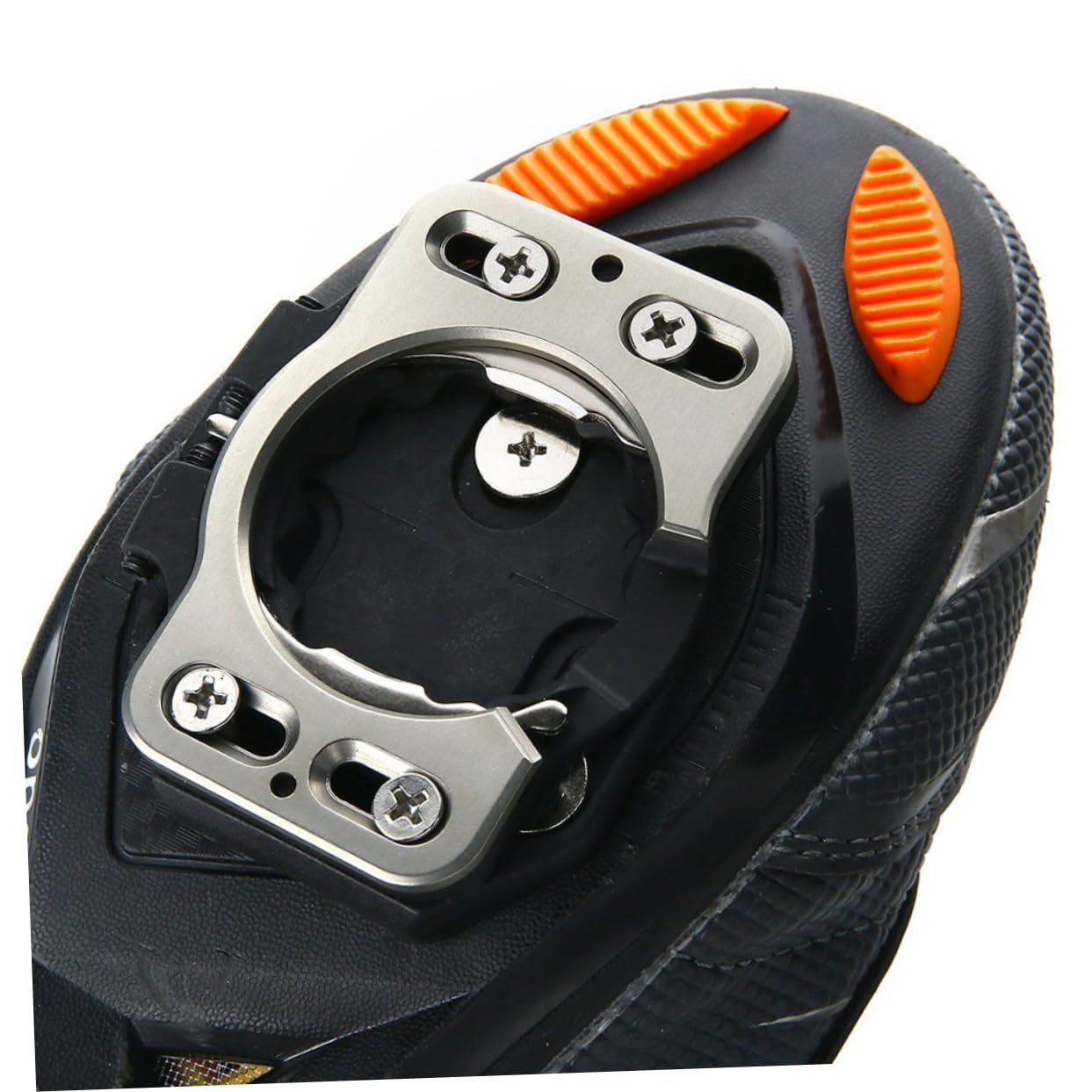 Hemobllo 2pezzi Tacchette Per Bici Da Strada Sgancio Rapido Copritacchette Per Ciclismo Adattatori Per Pedali Da Ciclismo Clip Per Tacchette Accessorio Per Bici Strada