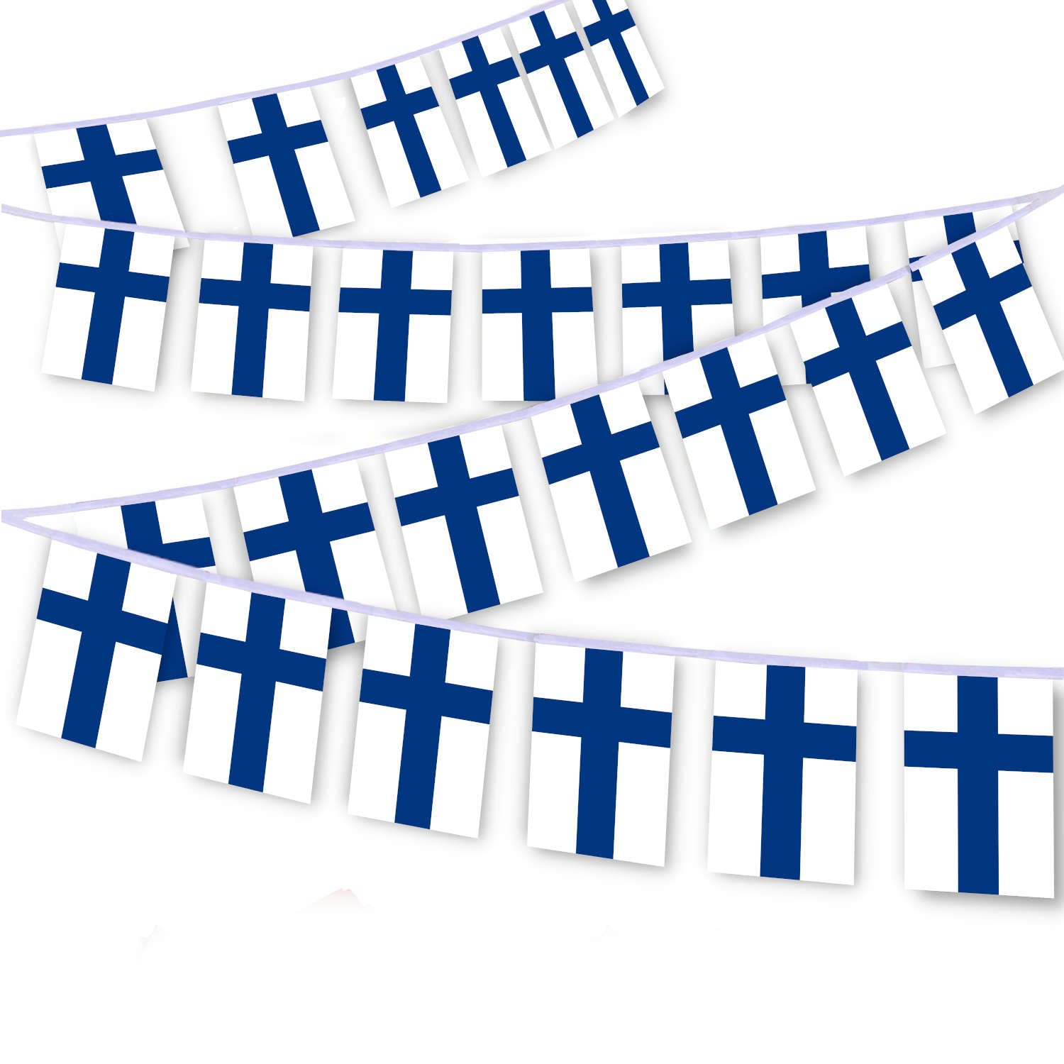 MacLand 30 PCS Syria Flag String,32 FT Syrian Bunting,Decoration Banner for Outdoor Indoor Patio Yard Decor