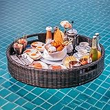 Bandeja flotante para piscina - Mesa y barra flotante para piscina -...