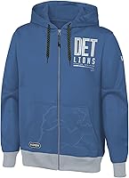 Vista 1 de Outerstuff NFL - Sudadera con capucha para hombre con cremallera completa en colores del